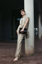 Load image into Gallery viewer, Elegant Gilet Set – Beige