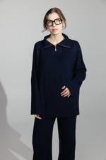 Load image into Gallery viewer, Comfortable Two-Piece Set – Navy