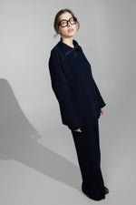 Load image into Gallery viewer, Comfortable Two-Piece Set – Navy