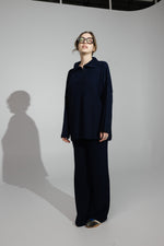 Load image into Gallery viewer, Comfortable Two-Piece Set – Navy