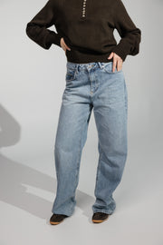 Light Blue Straight Jeans