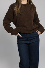Load image into Gallery viewer, Woolblend Knitwear - Brown