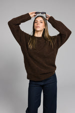 Load image into Gallery viewer, Woolblend Knitwear - Brown