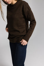 Load image into Gallery viewer, Brown Crew Neck Knitwear