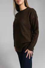 Load image into Gallery viewer, Brown Crew Neck Knitwear