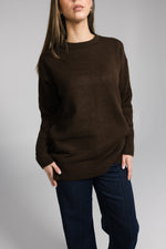 Load image into Gallery viewer, Brown Crew Neck Knitwear