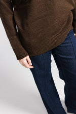 Load image into Gallery viewer, Brown Crew Neck Knitwear
