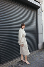 Load image into Gallery viewer, Draped Detail Trenchcoat – Limited Edition