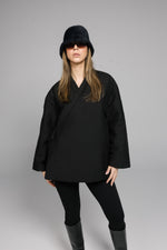 Load image into Gallery viewer, Oversized Quilted Wrap Jacket