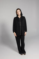 Load image into Gallery viewer, Zipped Lounge Set - Black