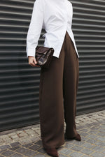 Load image into Gallery viewer, Limited Edition Baggy Trousers – Brown