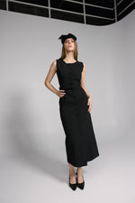 Load image into Gallery viewer, Eva Noir Buttoned
