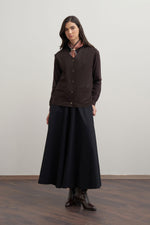 Load image into Gallery viewer, Gabardine gilet - Brown