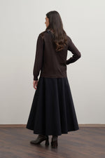 Load image into Gallery viewer, Gabardine gilet - Brown