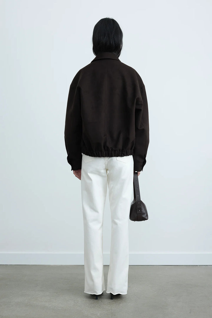 Chiara Suede bomberjack