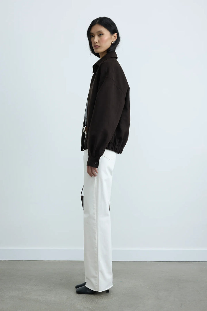 Chiara Suede bomberjack