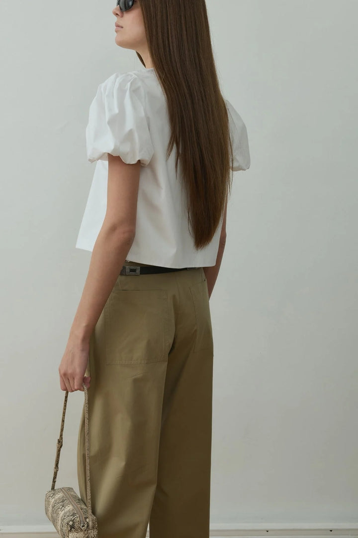 Shirt with puff sleeves - Suud Collection