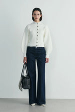 Load image into Gallery viewer, Mindy Balloon Sleeve Cardigan