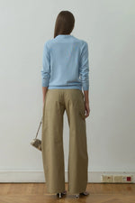 Load image into Gallery viewer, Camel Raffy Wide Leg Pants -  Suud Collection