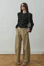 Load image into Gallery viewer, Camel Raffy Wide Leg Pants -  Suud Collection