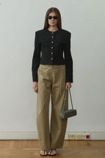 Load image into Gallery viewer, Camel Raffy Wide Leg Pants -  Suud Collection