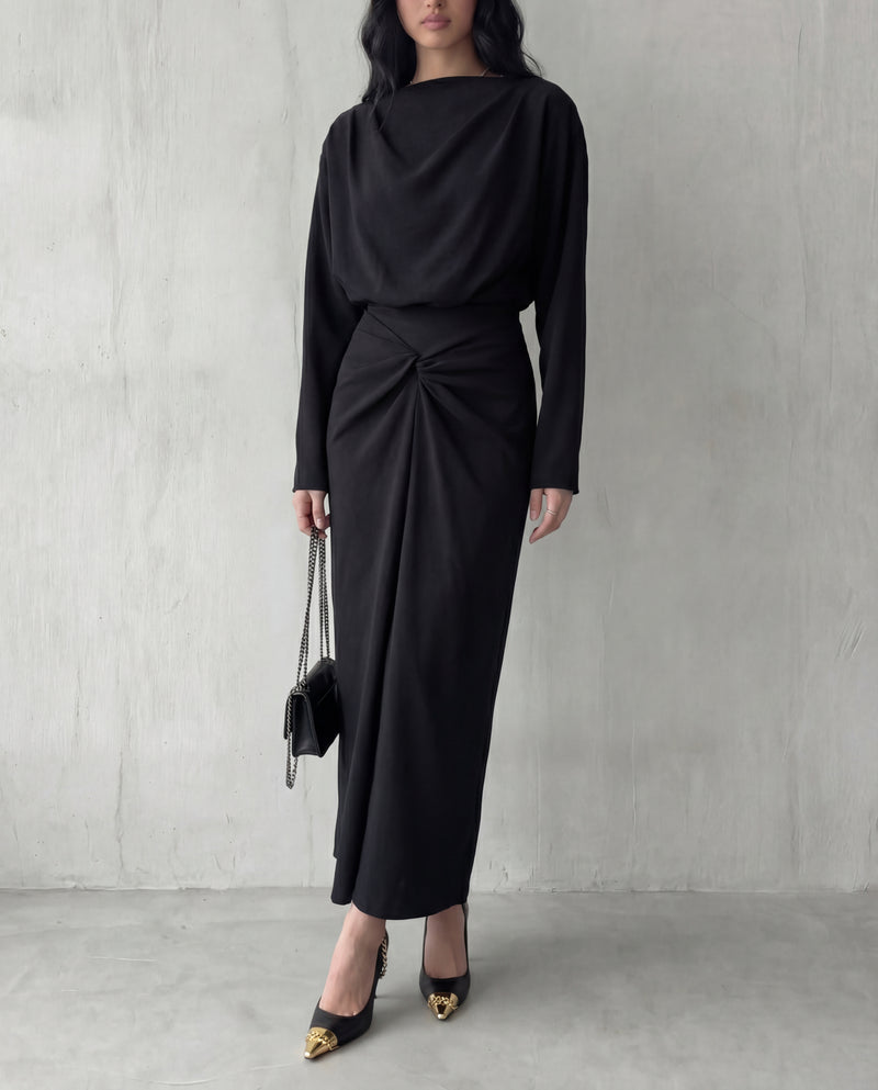 Premium Noir drape set