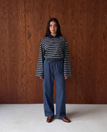 Load image into Gallery viewer, Relaxed Denim Pants