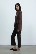 Load image into Gallery viewer, Olivia Blouse - Brown