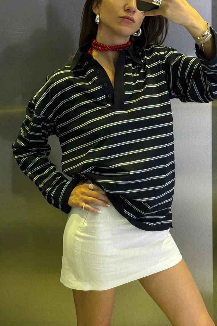 Striped Polo Shirt
