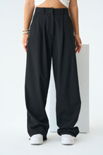 Load image into Gallery viewer, Elegant Wide-Leg Trousers