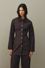 Load image into Gallery viewer, Denim Shirt-Brown