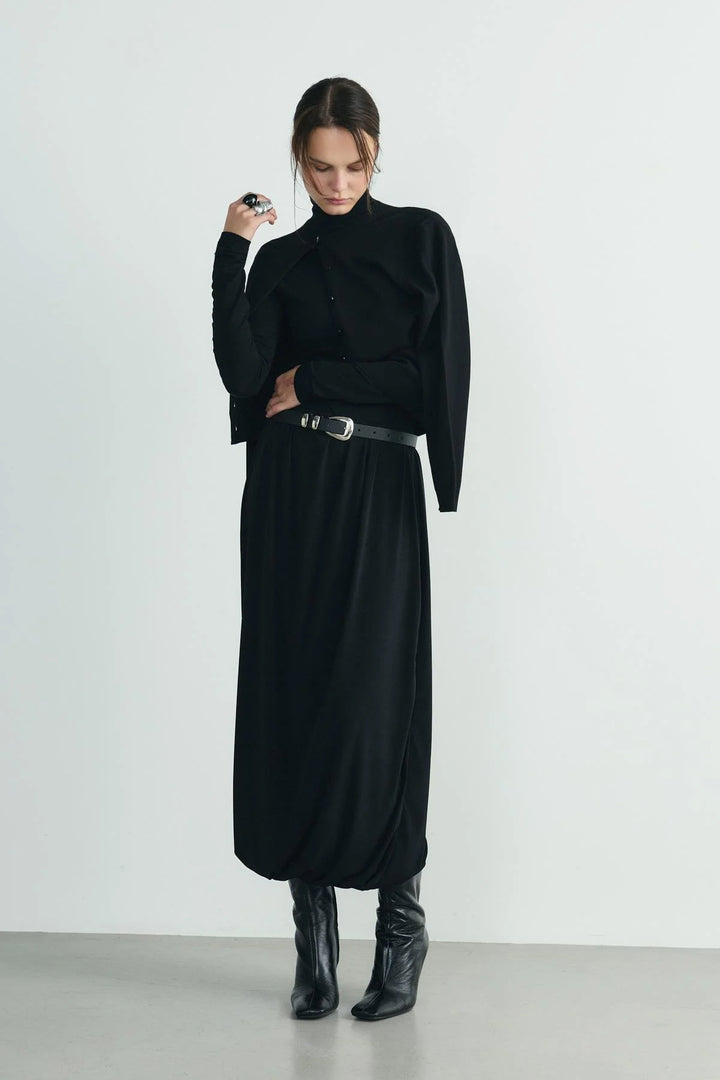 Emma Ballon Midi Skirt