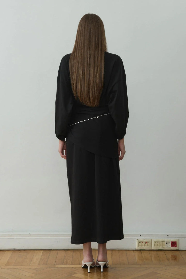 Belted Maxi Dress - Suud collection