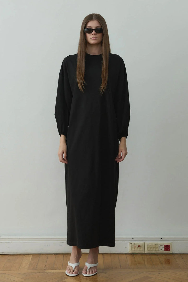 Belted Maxi Dress - Suud collection